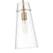 Z-Lite Kira Pendant, 1-Light, 6.5 In.W x 13 In.H, Modern Gold/Clear 7508P-MGLD - alternate 2